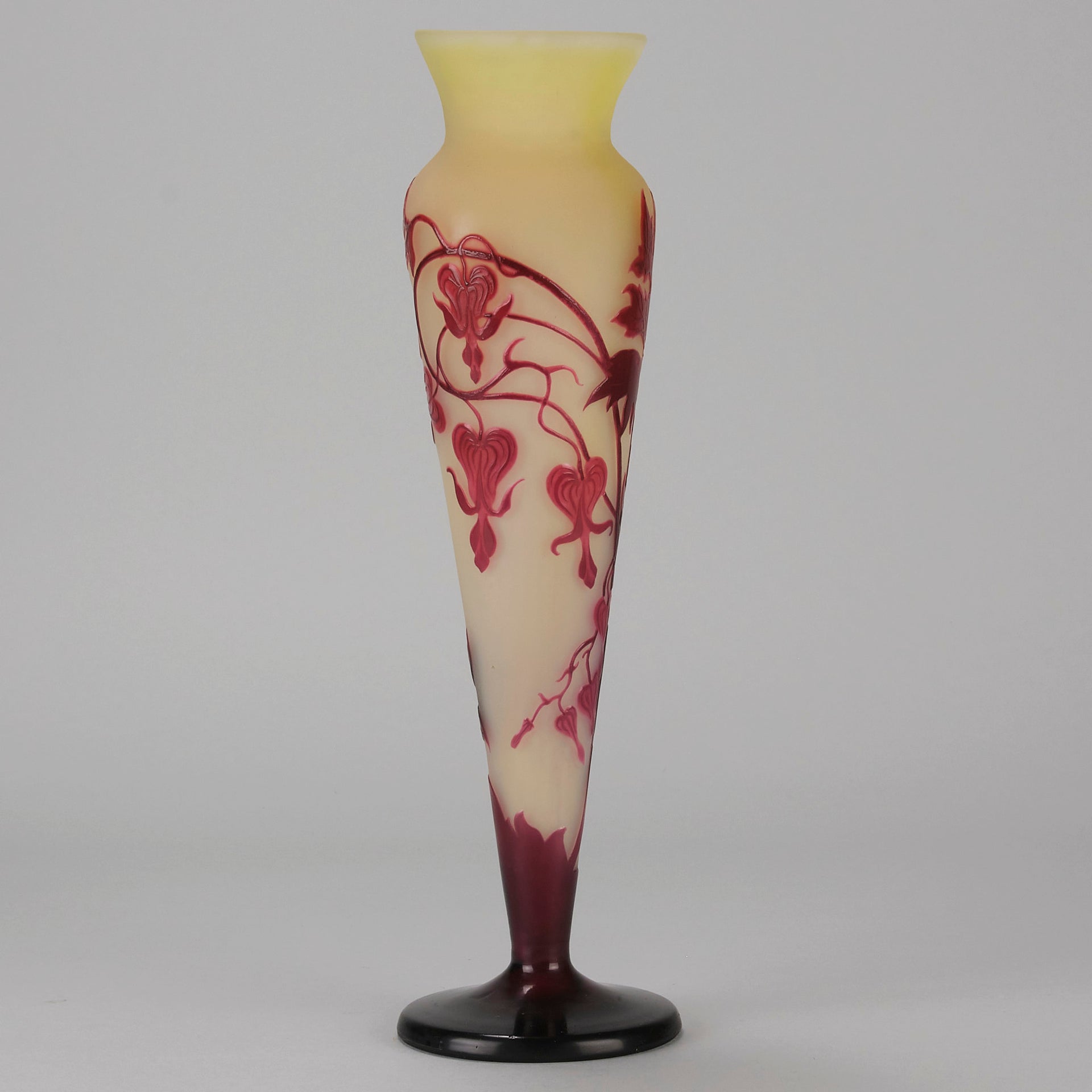 Galle Slender Vase - Art Nouveau Flower Vase - Hickmet Fine Arts