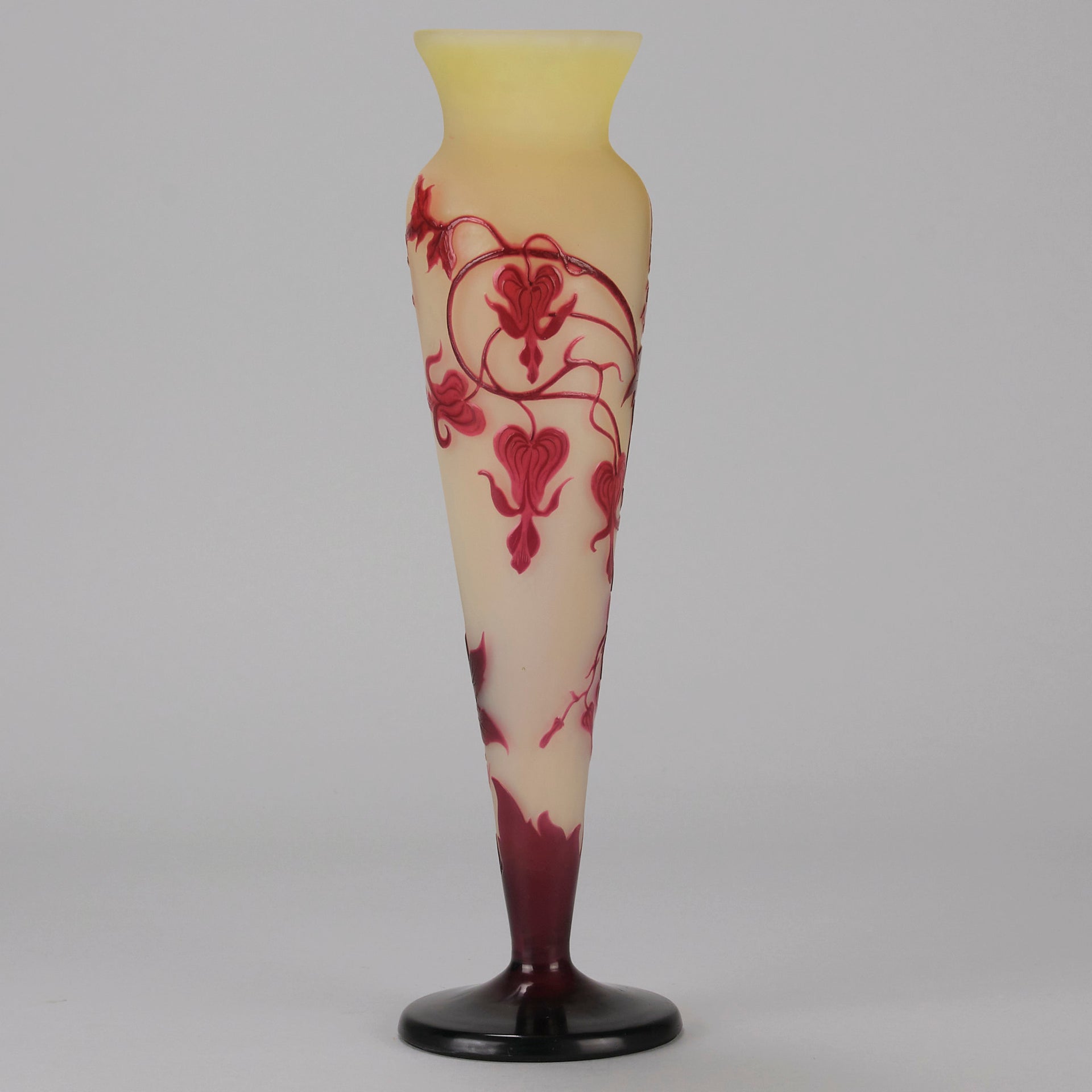 Galle Slender Vase - Art Nouveau Flower Vase - Hickmet Fine Arts