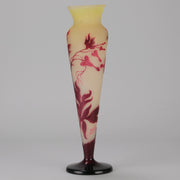 Galle Slender Vase - Art Nouveau Flower Vase - Hickmet Fine Arts