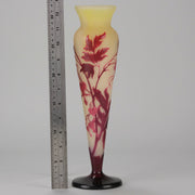 Galle Slender Vase - Art Nouveau Flower Vase - Hickmet Fine Arts