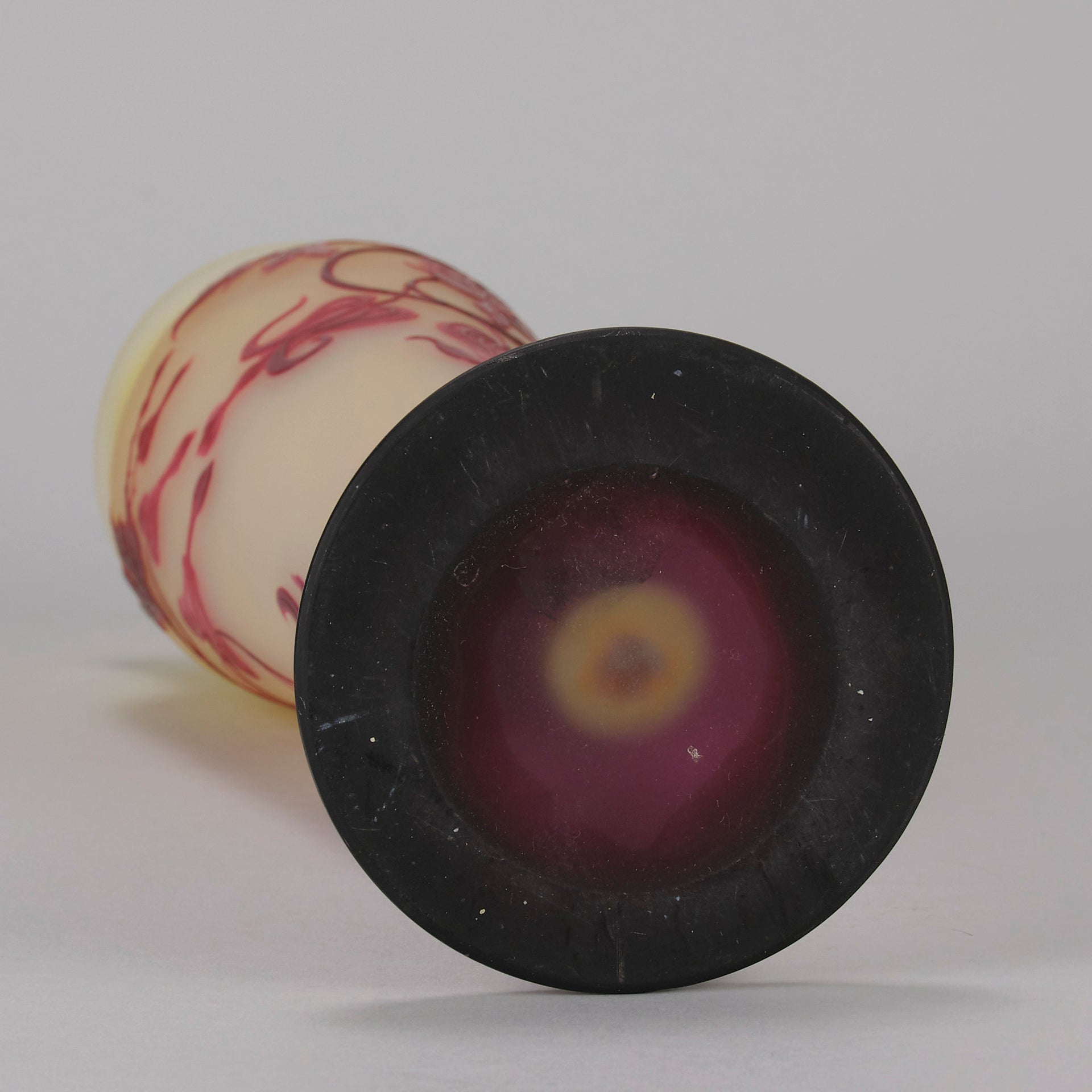 Galle Slender Vase - Art Nouveau Flower Vase - Hickmet Fine Arts