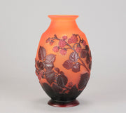 Emile Galle Souffle Vase - Art Nouveau Glass - Hickmet Fine Arts