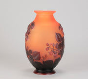 Emile Galle Souffle Vase - Art Nouveau Glass - Hickmet Fine Arts