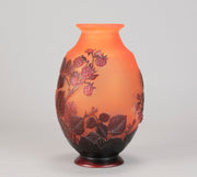 Emile Galle Souffle Vase - Art Nouveau Glass - Hickmet Fine Arts