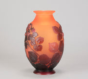 Emile Galle Souffle Vase - Art Nouveau Glass - Hickmet Fine Arts