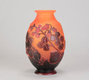 Emile Galle Souffle Vase - Art Nouveau Glass - Hickmet Fine Arts