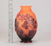 Emile Galle Souffle Vase - Art Nouveau Glass - Hickmet Fine Arts