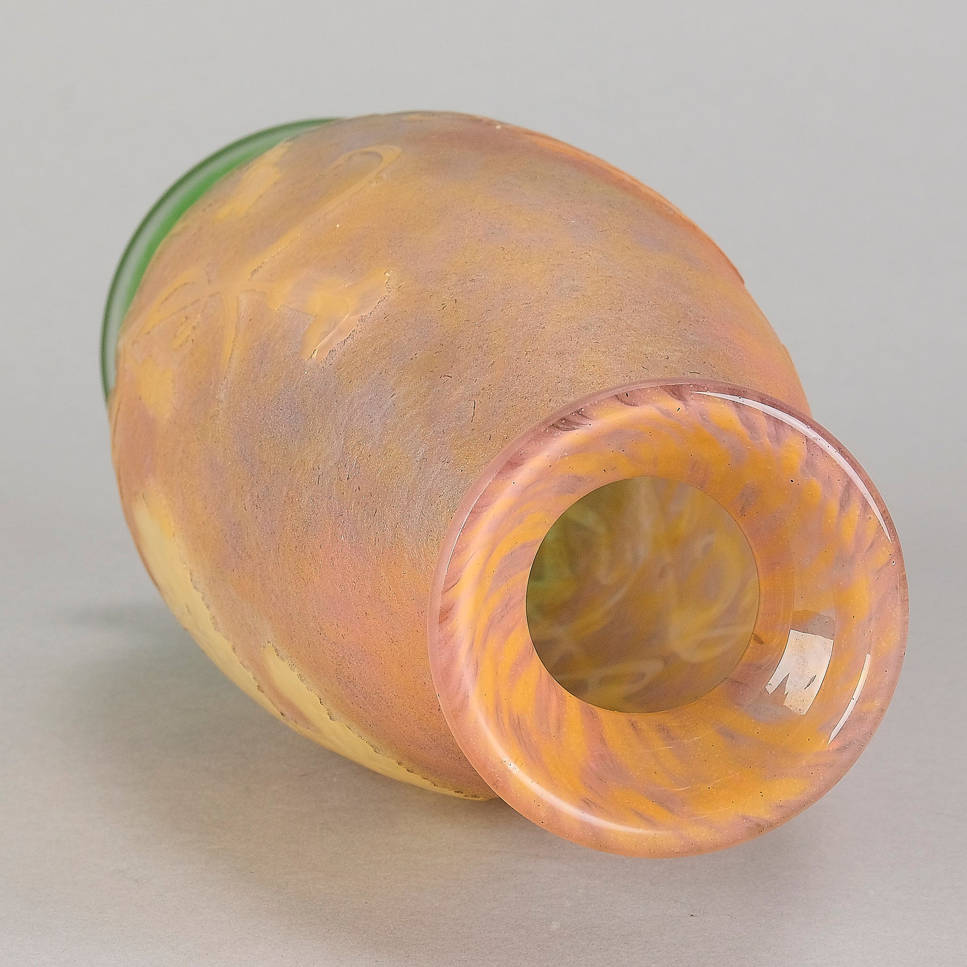 Emile Galle Souffle Vase - Art Nouveau Glass - Hickmet Fine Arts