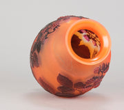 Emile Galle Souffle Vase - Art Nouveau Glass - Hickmet Fine Arts