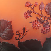 Emile Galle Souffle Vase - Art Nouveau Glass - Hickmet Fine Arts