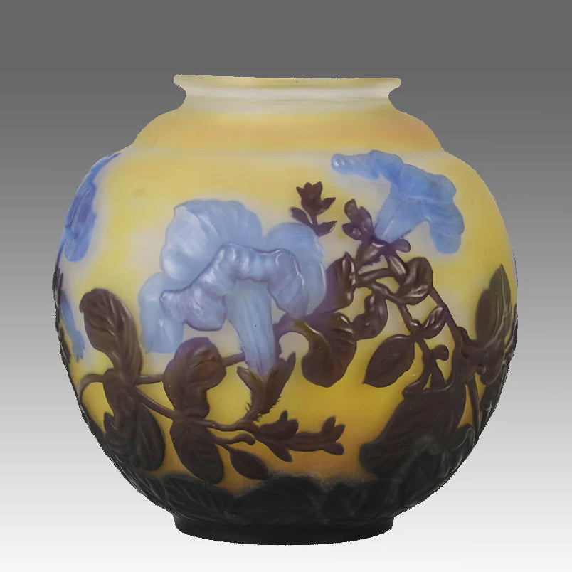 "Flower Soufflé Vase" by Emile Gallé