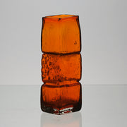Geoffrey Baxter - Orange Bricklayer Abstract Vase 