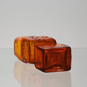 Geoffrey Baxter - Orange Bricklayer Abstract Vase 