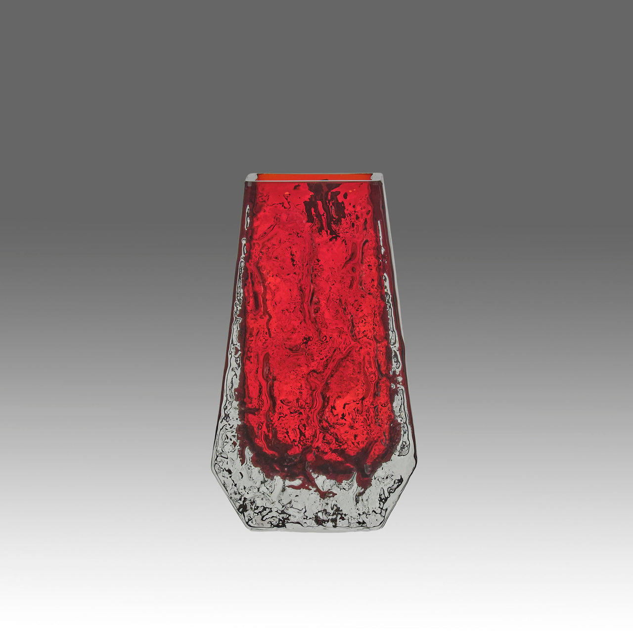 Geoffrey Baxter Red Vase