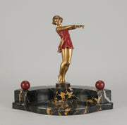 Godard Deco Dancer - Art Deco Bronze - Hickmet Fine Arts  