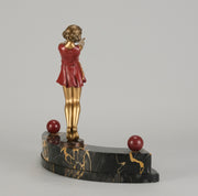 Godard Deco Dancer - Art Deco Bronze - Hickmet Fine Arts  