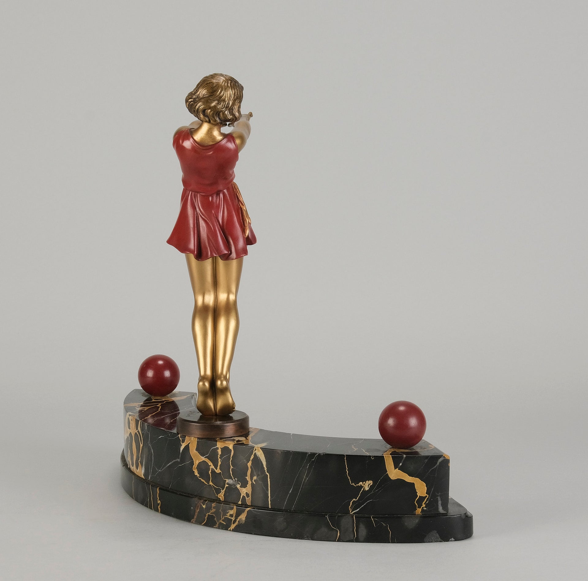 Godard Deco Dancer - Art Deco Bronze - Hickmet Fine Arts  