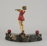 Godard Deco Dancer - Art Deco Bronze - Hickmet Fine Arts  