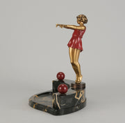 Godard Deco Dancer - Art Deco Bronze - Hickmet Fine Arts  