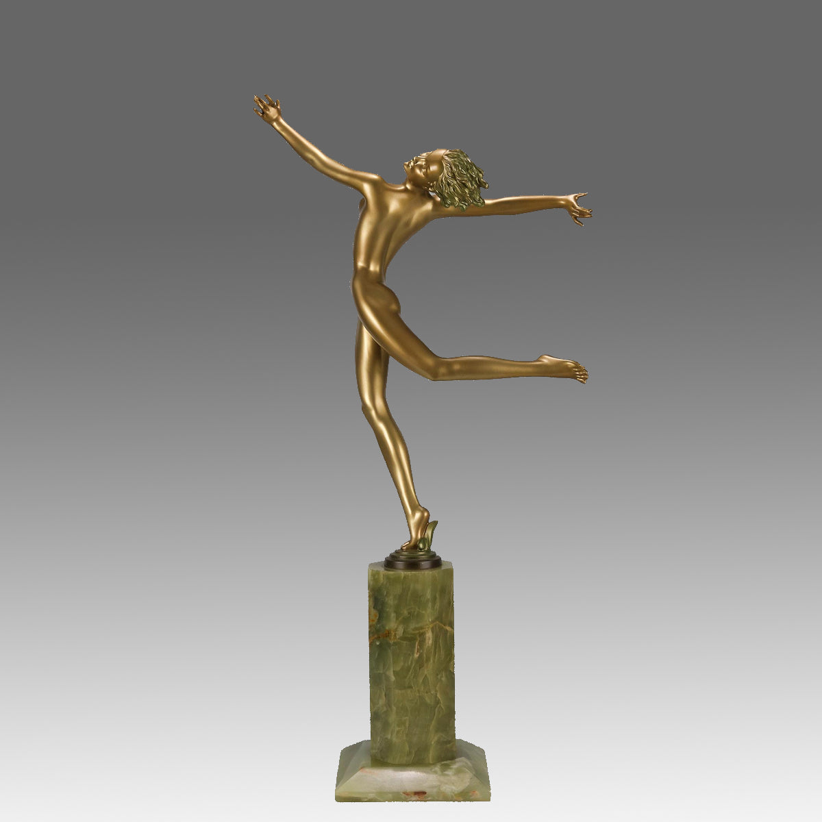 Josef Lorenzl Greta - Art Deco Bronze - Hickmet Fine Arts