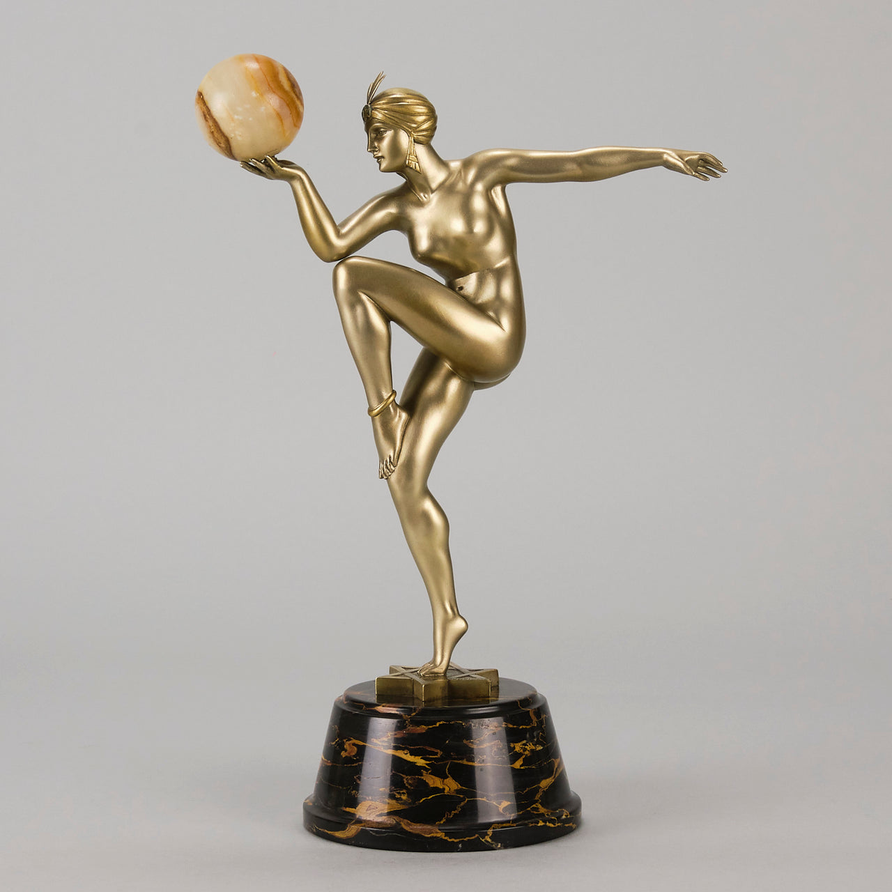 Stella by Guiraud Riviere - Art Deco Bronze - Hickmet Fine Arts 