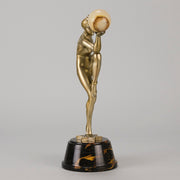 Stella by Guiraud Riviere - Art Deco Bronze - Hickmet Fine Arts 
