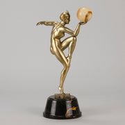 Stella by Guiraud Riviere - Art Deco Bronze - Hickmet Fine Arts 