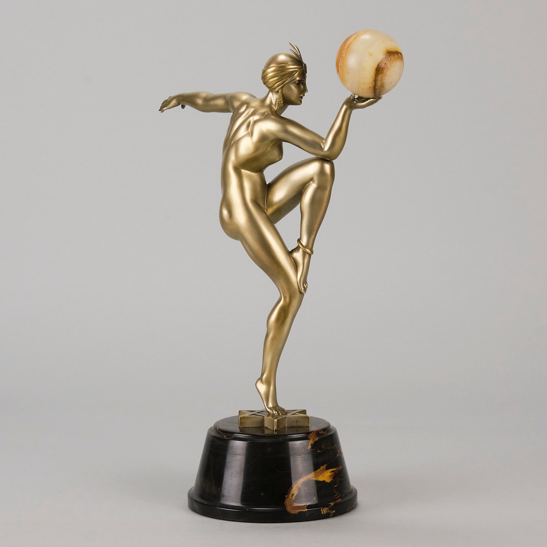 Stella by Guiraud Riviere - Art Deco Bronze - Hickmet Fine Arts 