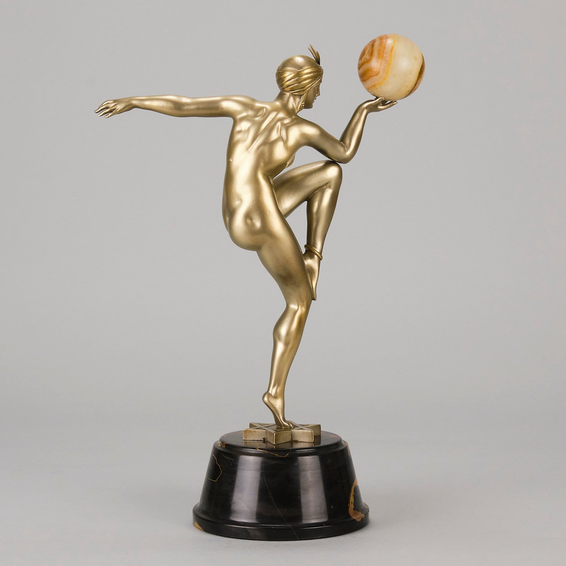 Stella by Guiraud Riviere - Art Deco Bronze - Hickmet Fine Arts 