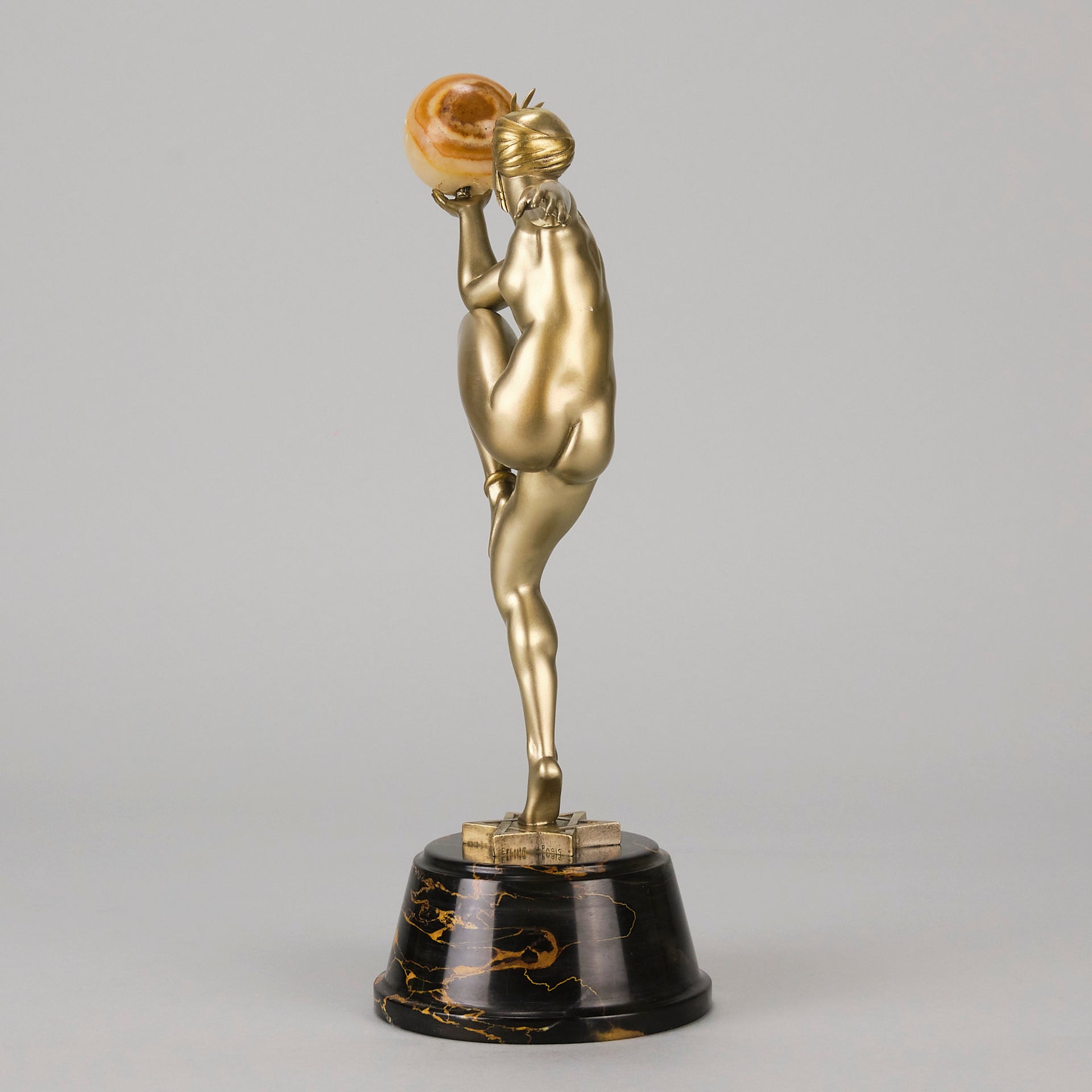 Stella by Guiraud Riviere - Art Deco Bronze - Hickmet Fine Arts 