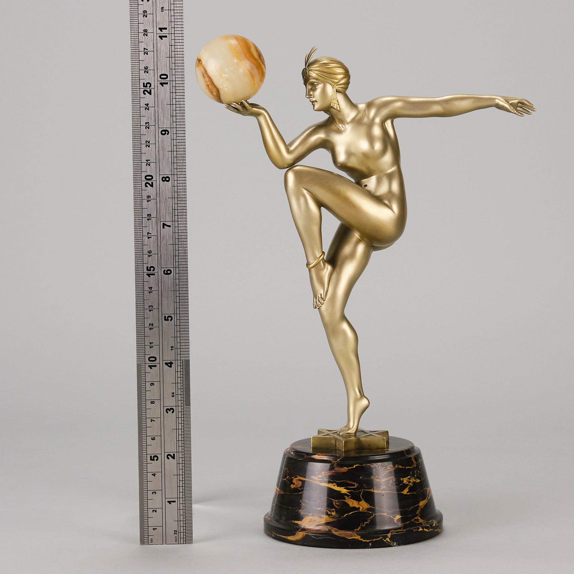 Stella by Guiraud Riviere - Art Deco Bronze - Hickmet Fine Arts 