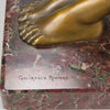 Thoughts by Guiraud Riviere - Art Deco Bronze - Hickmet Fine Arts 