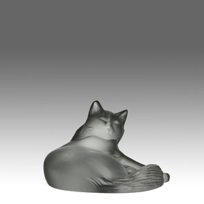 Marc Lalique Cat - Heggie Chat - Hickmet Fine Arts 