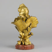 "Fée des Fleurs" - Henri Godet Bronze Bust - Hickmet Fine Arts