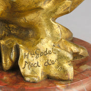 "Fée des Fleurs" - Henri Godet Bronze Bust - Hickmet Fine Arts