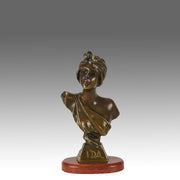 Art Nouveau Bronze - Villanis Ida - Hickmet Fine Arts