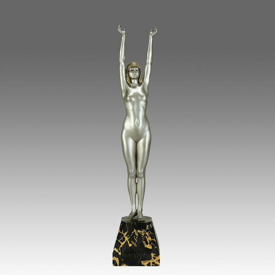 Chiparus Invocation - Demetre Chiparus Bronze - Hickmet Fine Arts
