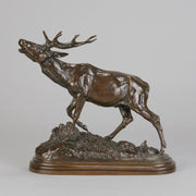 Bonheur Stag - Animalier Bronze - Hickmet Fine Arts
