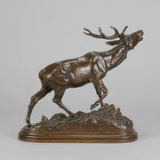 Bonheur Stag - Animalier Bronze - Hickmet Fine Arts