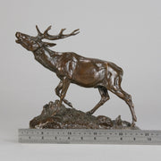 Bonheur Stag - Animalier Bronze - Hickmet Fine Arts