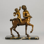 Italian Bronze Centaur and Cupid - Hickmet Fine Arts 