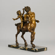 Italian Bronze Centaur and Cupid - Hickmet Fine Arts 