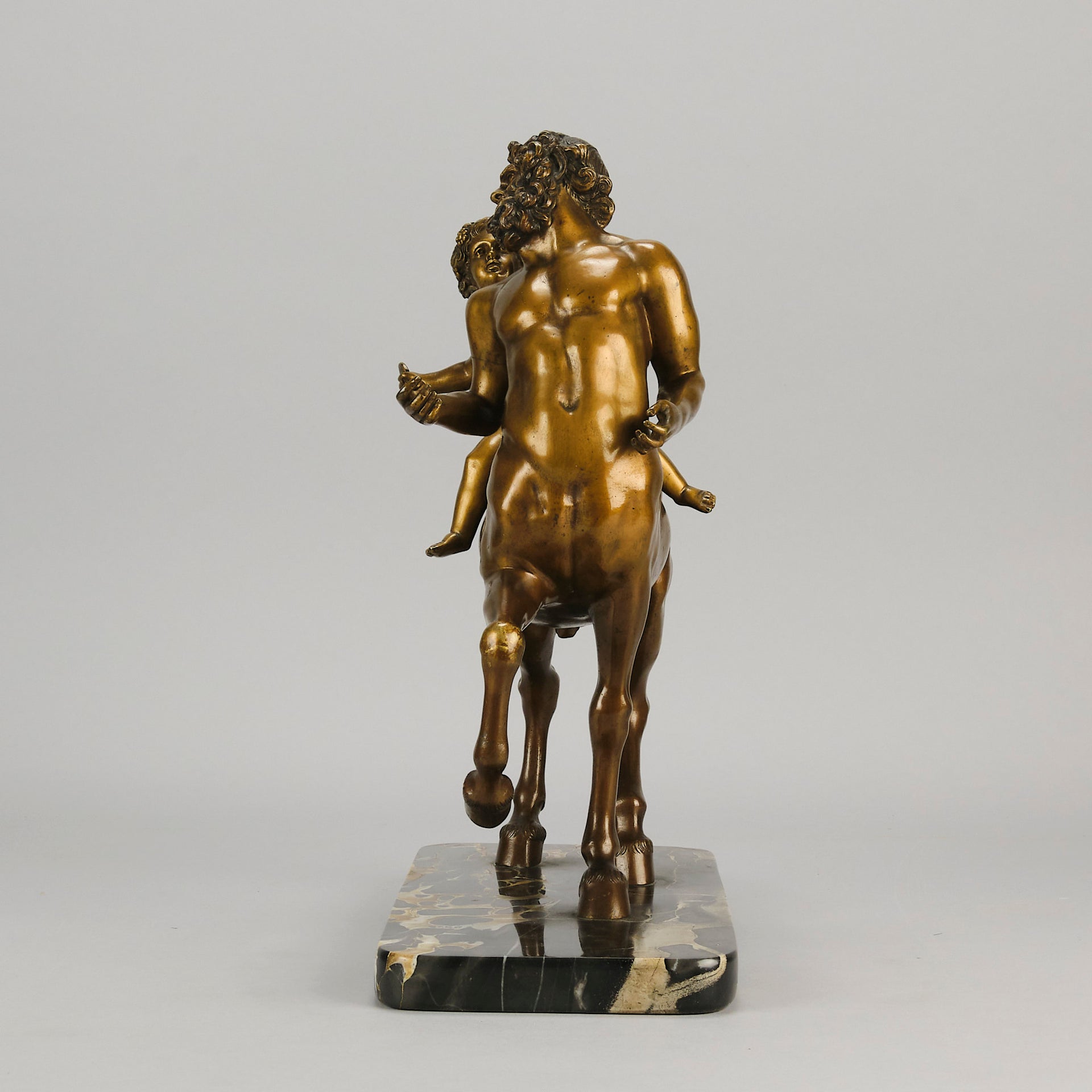 Italian Bronze Centaur and Cupid - Hickmet Fine Arts 