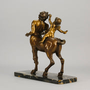 Italian Bronze Centaur and Cupid - Hickmet Fine Arts 