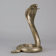 Italian Bronze - Rearing Snake - Hickmet Fine Arts 