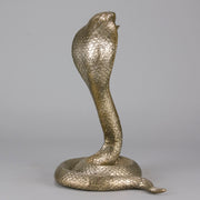 Italian Bronze - Rearing Snake - Hickmet Fine Arts 