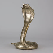 Italian Bronze - Rearing Snake - Hickmet Fine Arts 