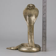 Italian Bronze - Rearing Snake - Hickmet Fine Arts 