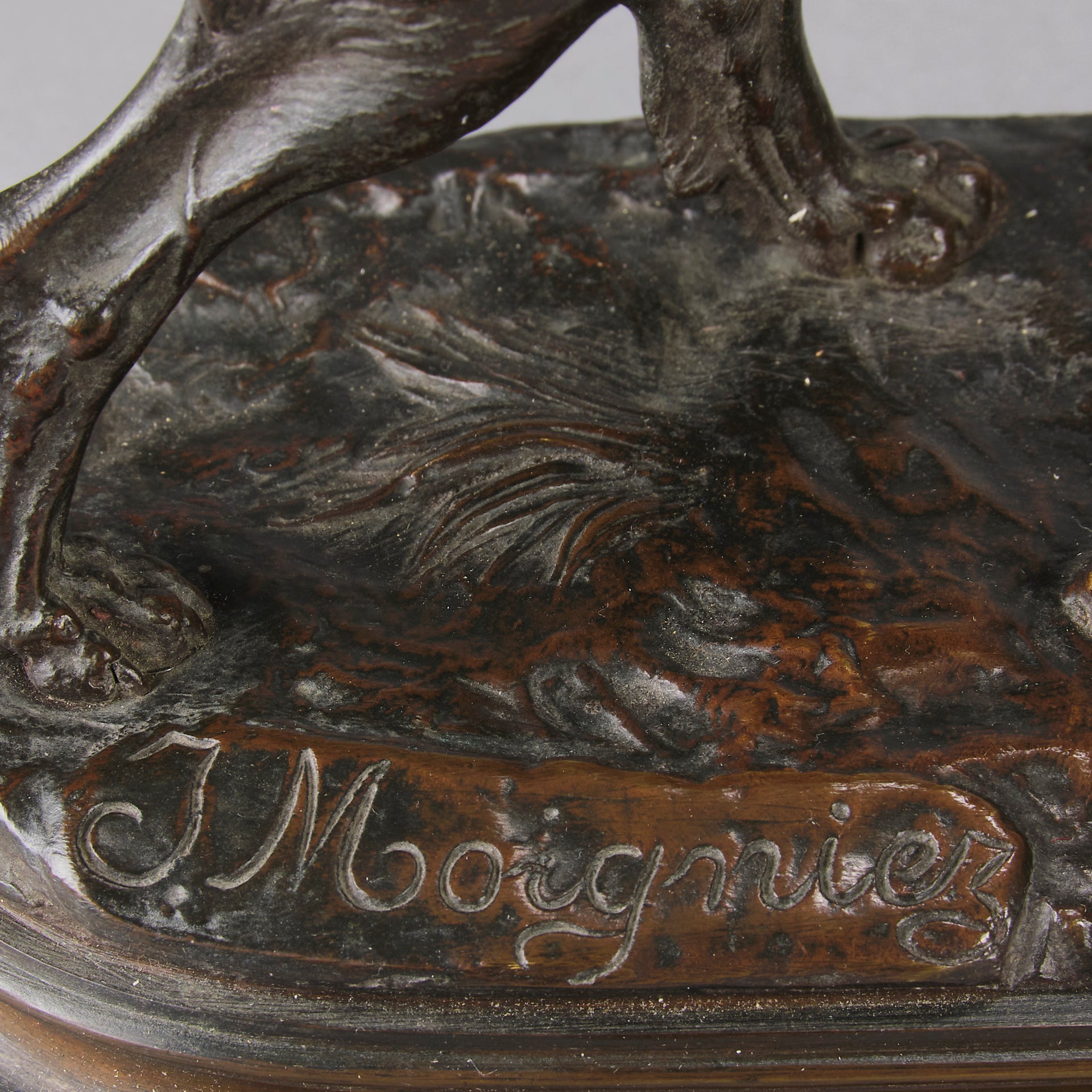 Moigniez bronze setter