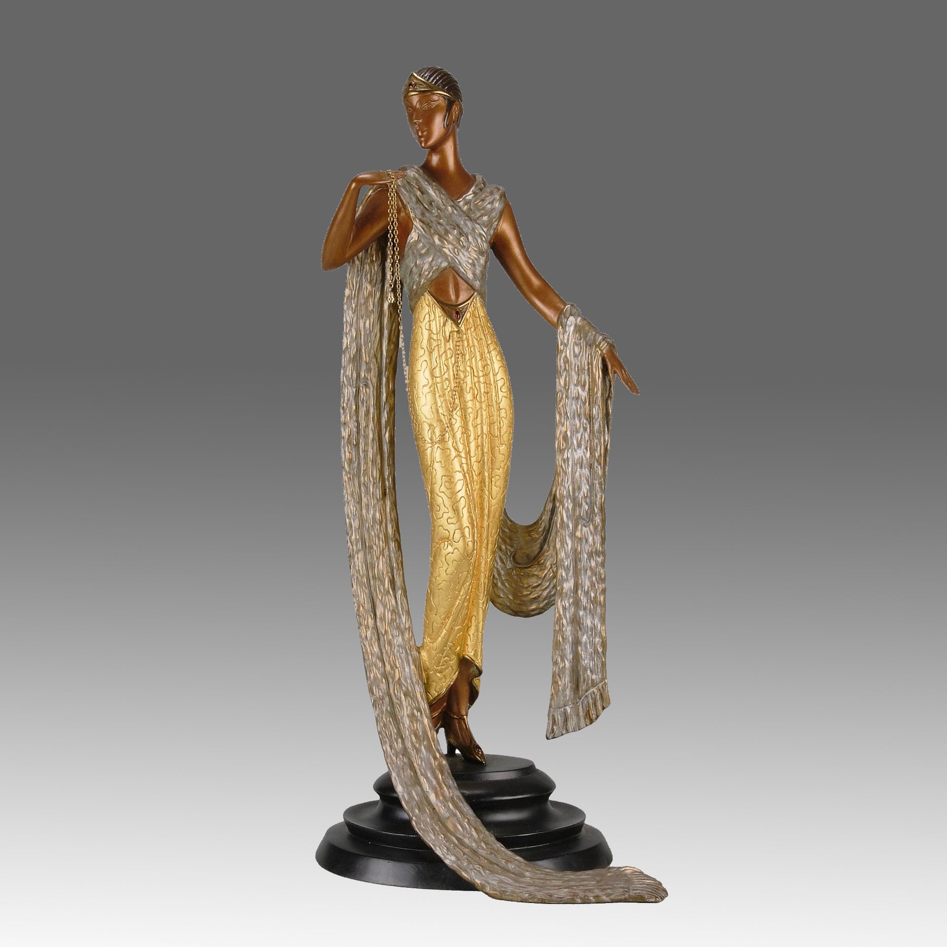 Le J'Aime - Limited Edition Erte Bronze - Hickmet Fine Arts 